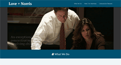 Desktop Screenshot of lovenorris.com